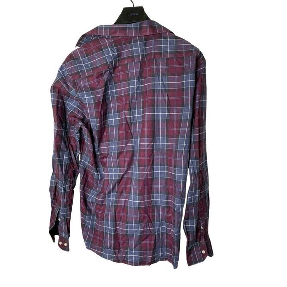 Barbour Connel shirt plaid button down tailored fit men's size large - Picture 2 of 6